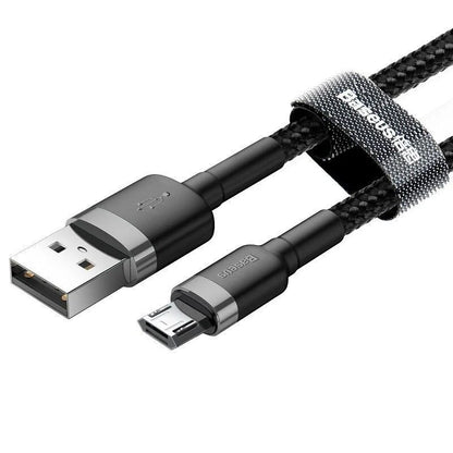 Baseus Cafule cabo micro USB 2A 300cm Cinza e Preto