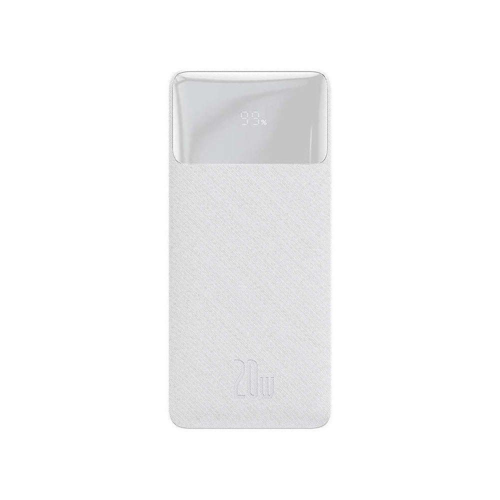 Powerbank Carregamento Rápido Bipow Display Digital 20000mah 20W Branco