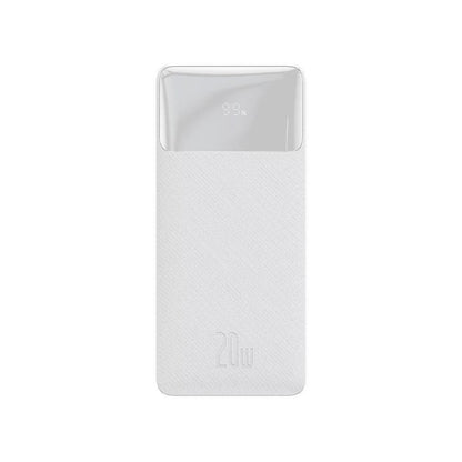 Powerbank Carregamento Rápido Bipow Display Digital 20000mah 20W Branco
