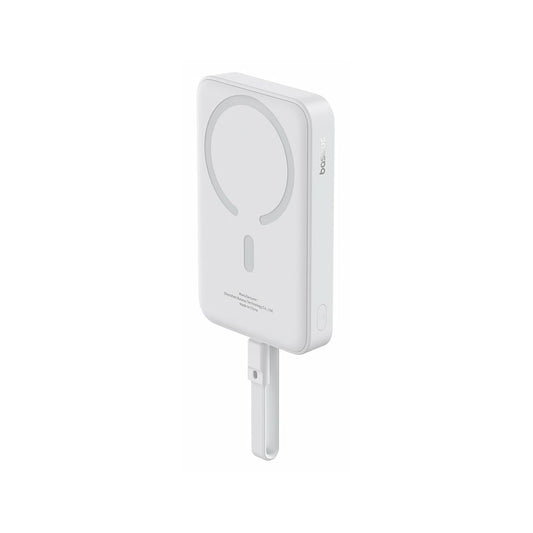 Powerbank Baseus Magnetic Mini Wireless Fast Charge Type C 10000mAh 30w Stellar White