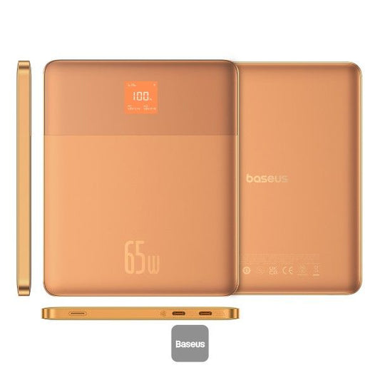 POWERBANK BASEUS BLADE2 COM DISPLAY 12000MAH 65W CORAL