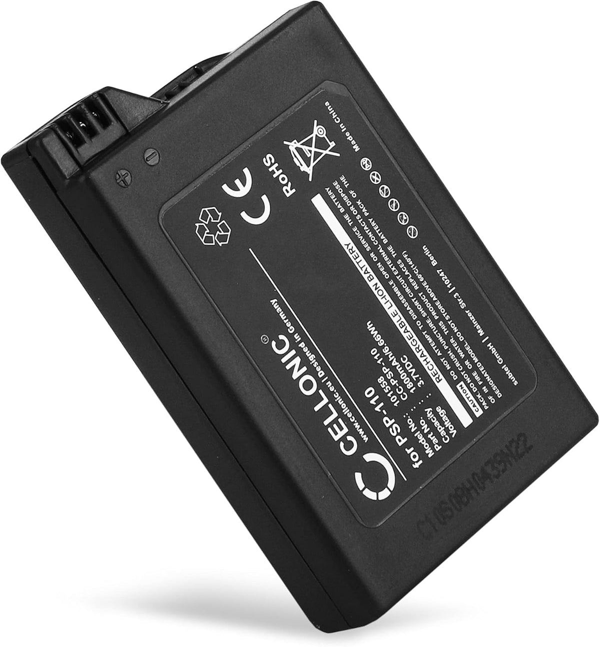 Bateria Cellonic para Consola PSP 1800mAh 3,7V