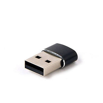 Adaptador Gembird A-USB2-AMCF-02 USB-A para USB-C Preto - A-USB2-AMCF-02