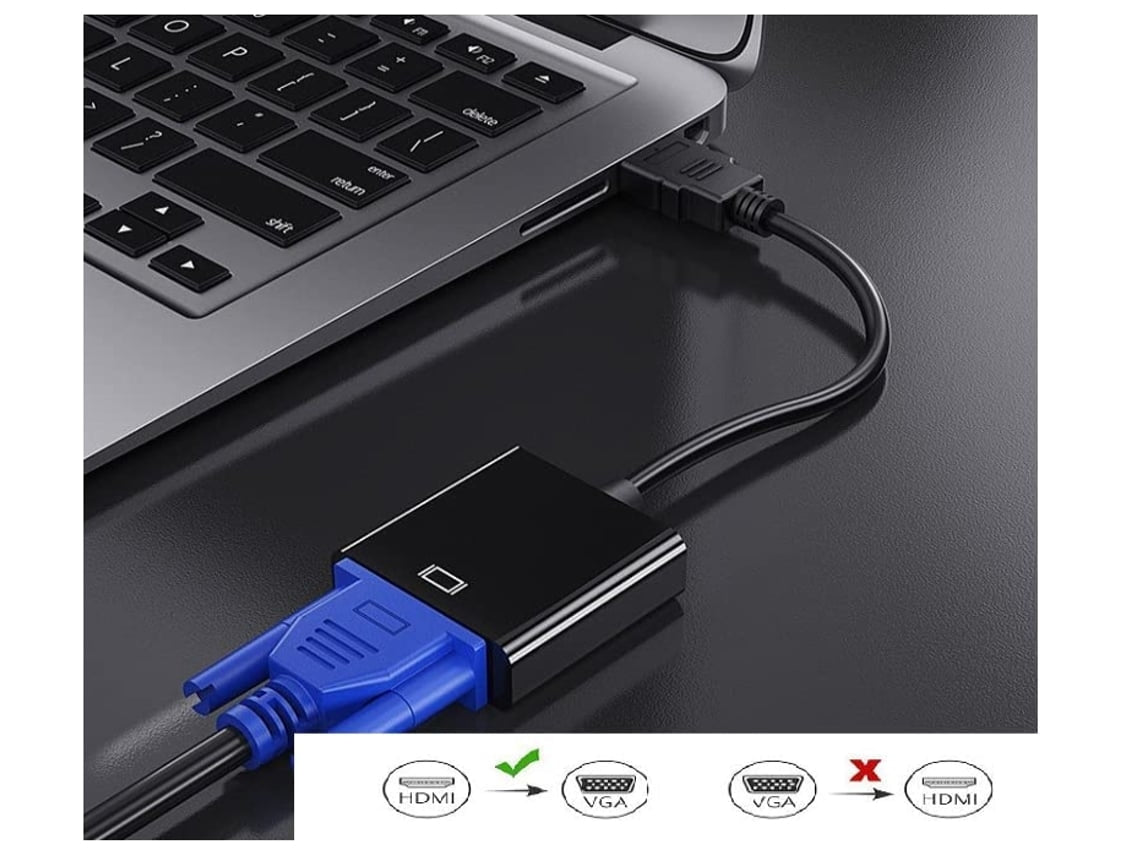 Adaptador Cable Expert Hdmi para VGA + audio
