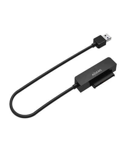 Cabo Adaptador Usb a 3.0 / 3.1 Macho - Sata 2,5" SSD Preto - Aisens