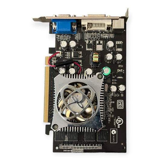 Placa Gráfica GF7300 256MB DVI VGA S-VIDEO 419206030842