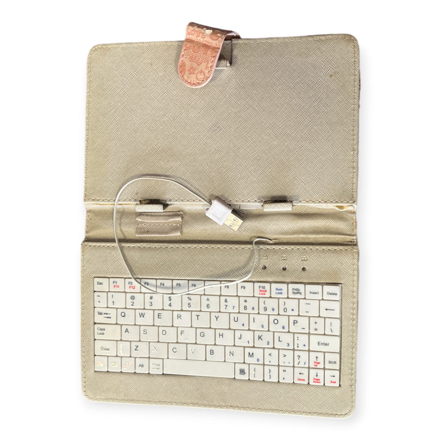 Mini teclado com USB para tablet