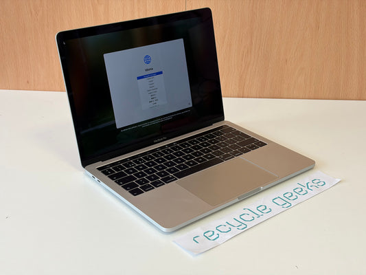 Apple Macbook Pro A1989 2019 Touch i5 16GB Ram 256GB macOS Sequoia (silver) — Grade A