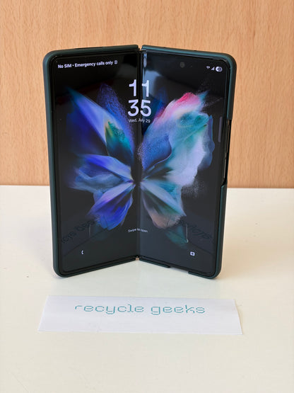 Smartphone Samsung Galaxy Z Fold 3 5G 256GB Estado: Muito Bom - B