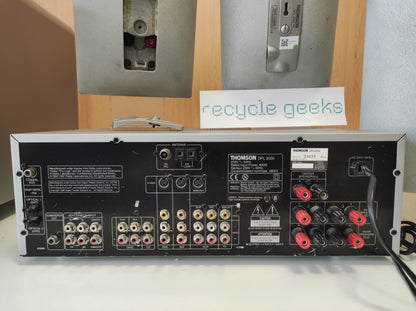 Colunas Thomson SPL 2000 sat. 5 alto-falantes 100w + subwoofer    Razoável - C