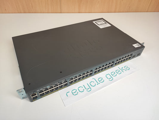 Cisco Switch - WS-C2960X-48TD-L