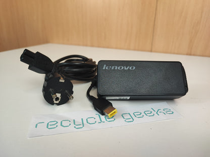 Carregador Lenovo ADLX65NLC3A 20V 3.25A 65W THINKPAD SLIM TIP Rectangular (Novo)