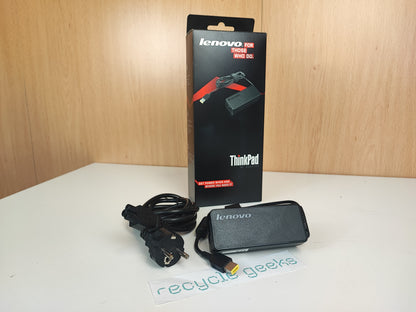 Carregador Lenovo ADLX65NLC3A 20V 3.25A 65W THINKPAD SLIM TIP Rectangular (Novo)