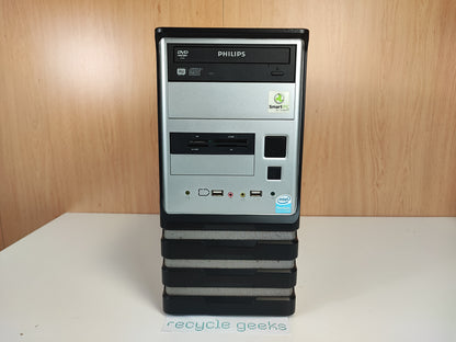 Computadora de escritorio, Intel Pentium Dual Core, 1 GB de RAM DDR2, disco duro de 160 GB. Estado: Muy bueno - B