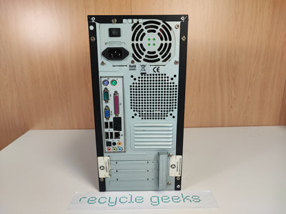 Computadora de escritorio, Intel Pentium Dual Core, 1 GB de RAM DDR2, disco duro de 160 GB. Estado: Muy bueno - B