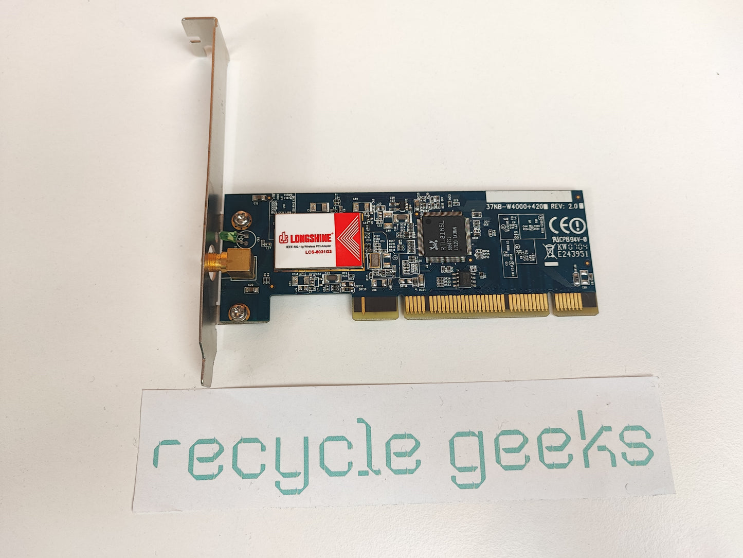 Placa de Rede longshine LCS-8031G3 Estado: Excelente - A
