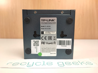 Redes e Routers TP-Link Tl-SG105 Estado: Muito Bom - B
