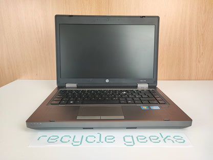 Portátil HP ProBook 6470b Intel Core i5-3210M 4GB DDR3 180GB HDD Linux Mint Teclado PT Portugal Estado: Razoável - C