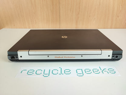 Portátil HP EliteBook 8560w Intel Core i5-2540M 4GB DDR3 250GB HDD Teclado PT Portugal Estado: Razoável - C