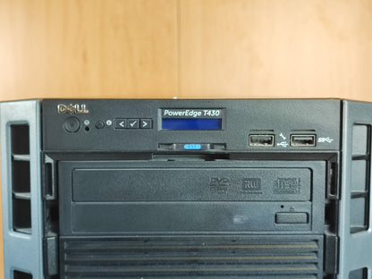 Dell EMC PowerEdge T430 Dual Xeon E5 2620 v4 32GB DDR4 Sem Caddies Estado: Muito Bom - B