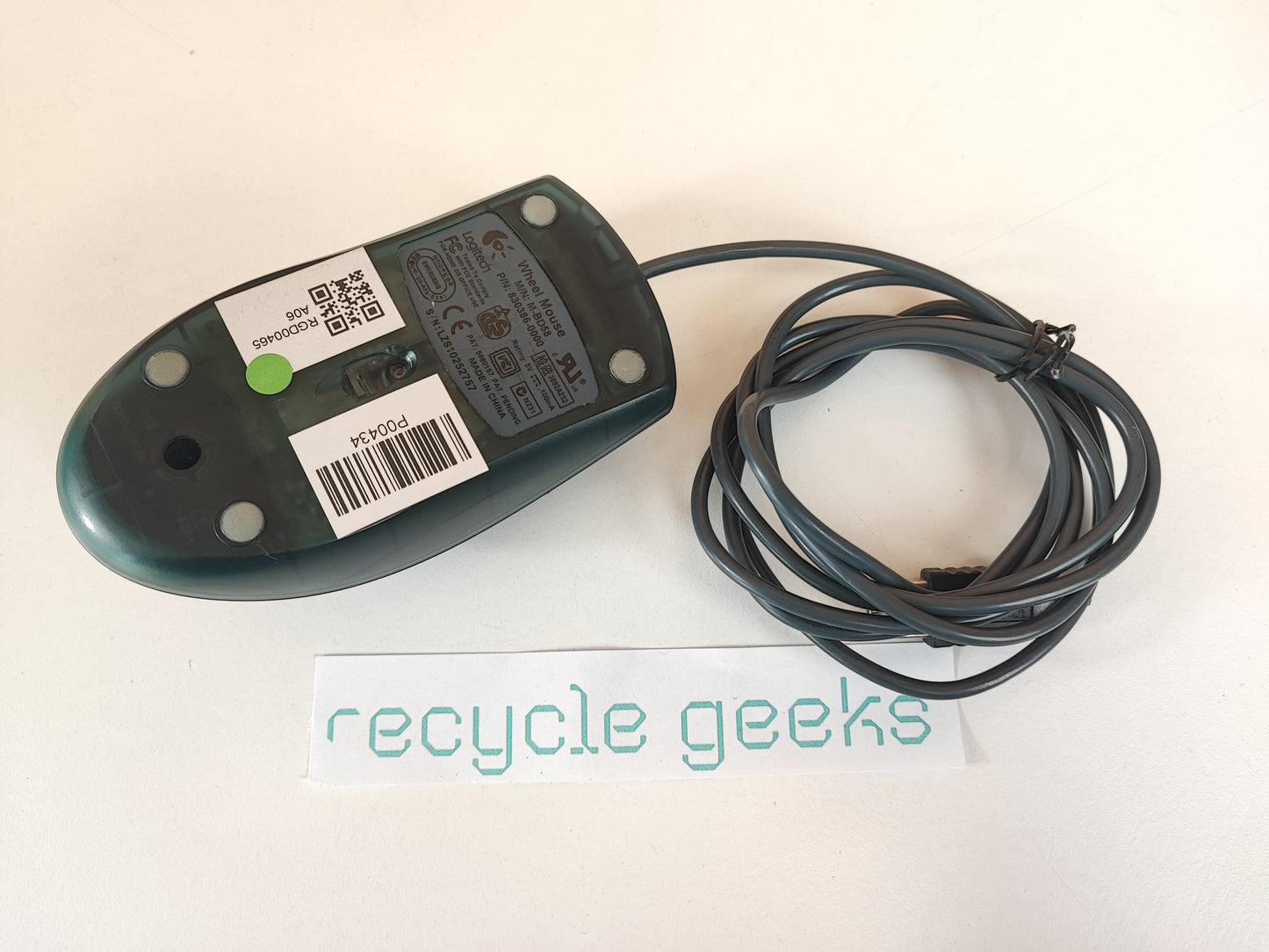 Rato Logitech M-BD58 Estado: Razoável - C