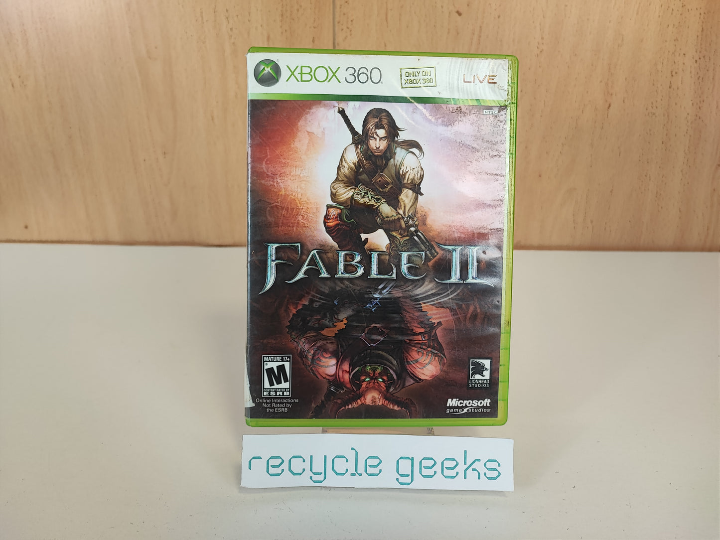 Consolas e Videojogos Lionhead Studios Fable II NTSC para XBOX 360 Estado: Razoável - C