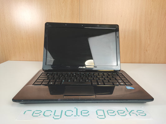 Portátil Asus A42F Intel Core i3-M370 4GB RAM 320GB HDD Teclado PT Portugal Win 10 Estado: Razoável - C