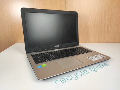 Portátil Asus X555LD Intel Core i7-4510U 8 RAM DDR3 1000 HDD Teclado PT Portugal Win 10 Estado: Razoável - C