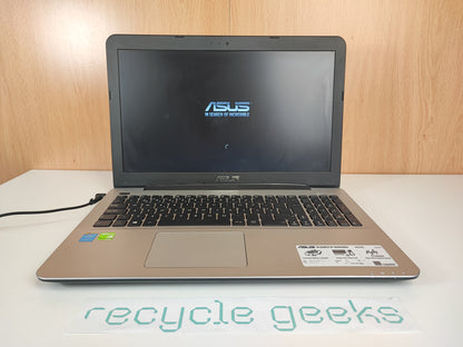 Portátil Asus X555LD Intel Core i7-4510U 8 RAM DDR3 1000 HDD Teclado PT Portugal Win 10 Estado: Razoável - C