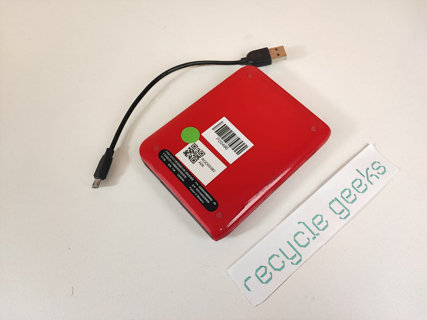 Disco Externo WD 500GB My Passport Essential Portable Estado: Muito Bom - B