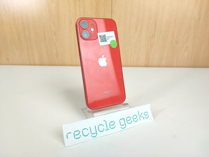 Telemóvel Apple iPhone 12 mini 128GB Vermelho Estado: Muito Bom - B