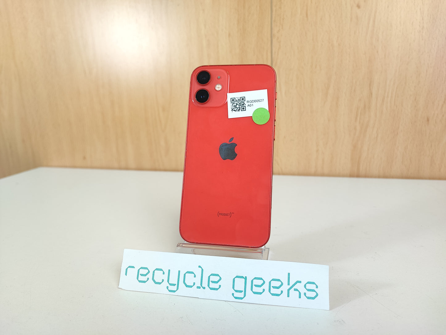 Telemóvel Apple iPhone 12 mini 128GB Vermelho Estado: Muito Bom - B