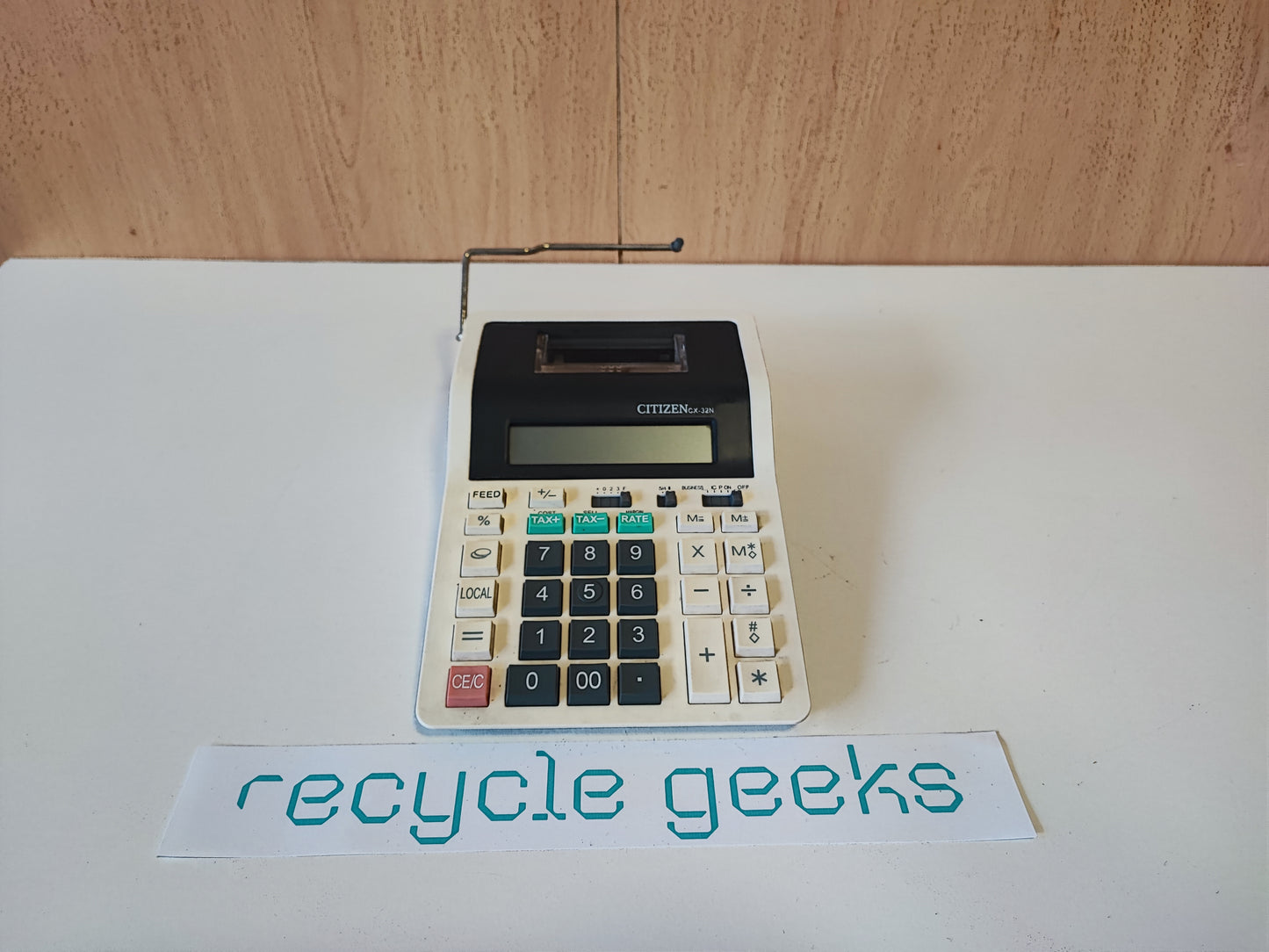 Calculadora CITIZEN CX-32N Estado: Muito Bom - B