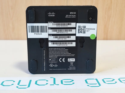 Redes e Routers Cisco SPA122 Estado: Muito Bom - B