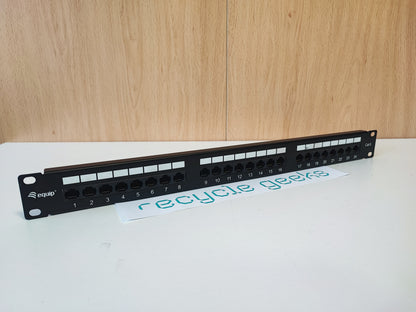 Redes e Routers equip 135425 24-Port Cat.6 Unshielded Estado: Muito Bom - B