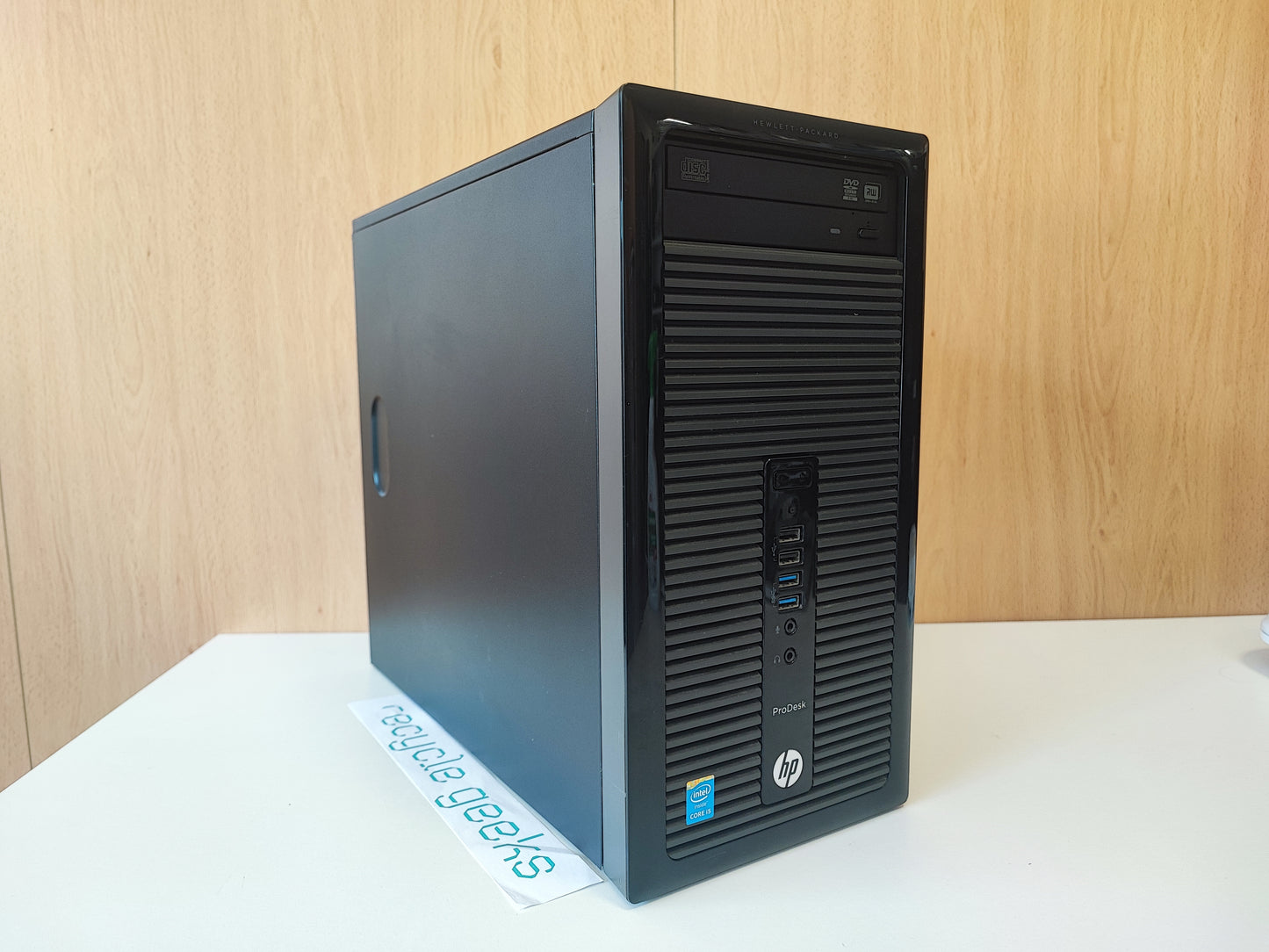 HP ProDesk 400 G1 MT Intel Core i5-4590 8GB RAM DDR3 500GB HDD Estado: Razoável - C