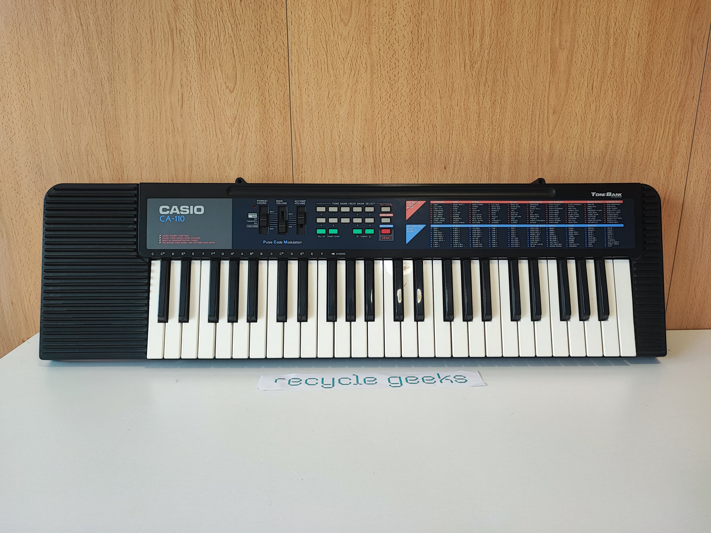 Teclado Casio CA-110 Estado: Muito Bom - B