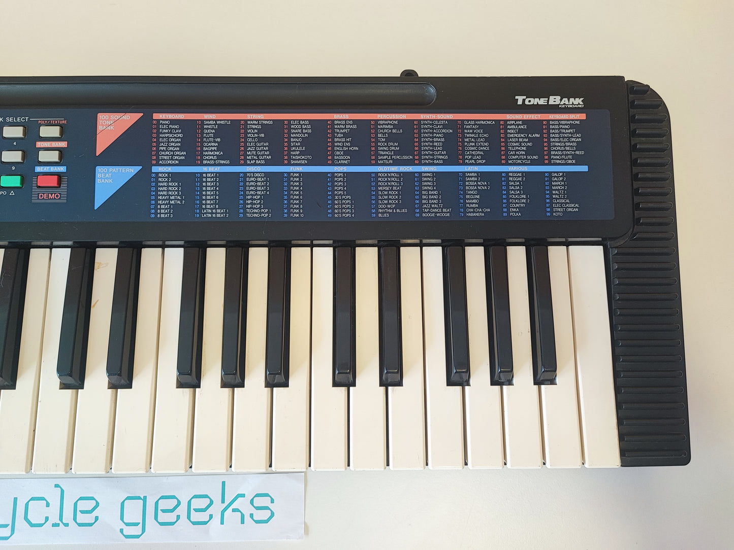 Teclado Casio CA-110 Estado: Muito Bom - B