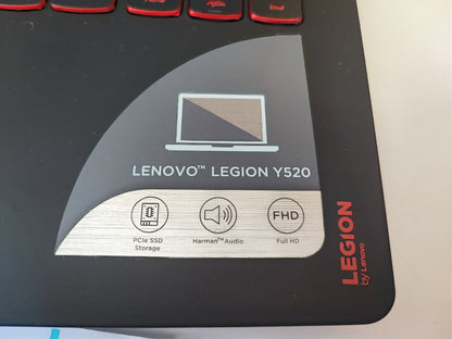 Lenovo Notebook Y520-15IKBN I5-7300HQ 8GB RAM DDR4 256GB NVMe