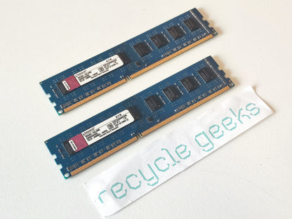 KIT Memória RAM Kingston KVR1333D3N9K2/8G 4GBx2 RAM DDR3 Estado: Muito Bom - B