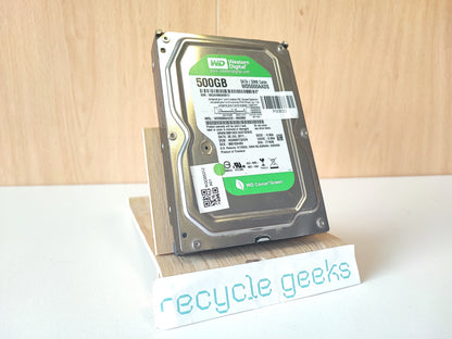 Disco Rígido WD 3,5'' WD5000AADS 500GB HDD Estado: Muito Bom - B
