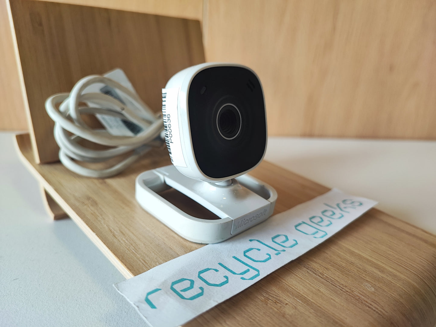 Webcam Microsoft LifeCam VX-800 640x480 Branca USB Estado: Muito Bom - B