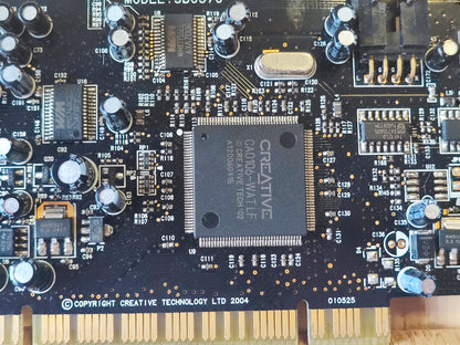 Placa de Som Creative Labs Sound Blaster Audigy SE 5.1 SB0570 Estado: Excelente - A