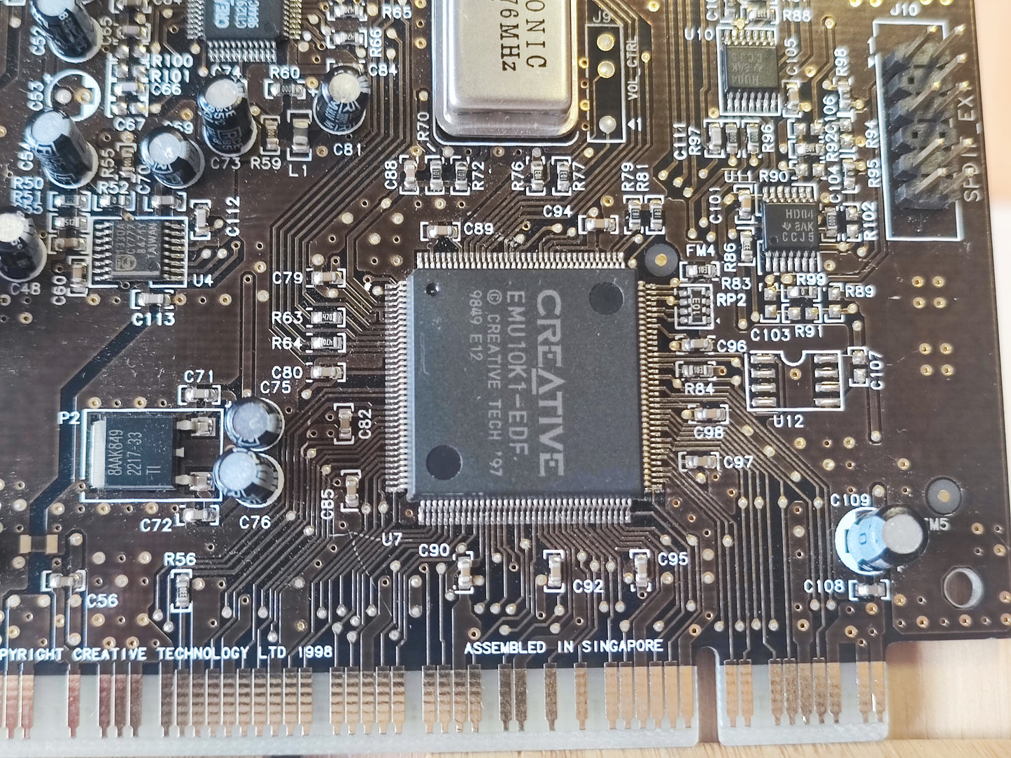 Placa de Som Creative Labs Sound Blaster Live! 5.1 CT4670 Estado: Excelente - A