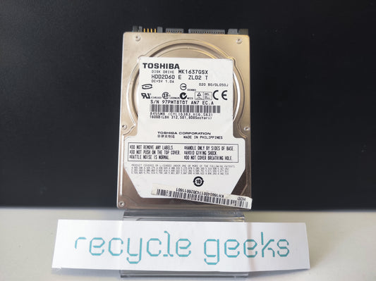 Disco Rígido HDD SATA 2,5'' 160GB GENÉRICO