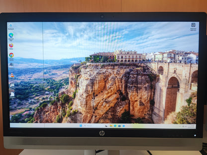 Monitor HP EliteDisplay E240c 24'' Full HD LED IPS VGA DVI DP Estado: Razoável - C