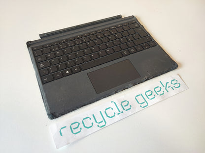 Teclado Microsoft Capa Teclado Surface Pro (Preto) — Condição: Mau