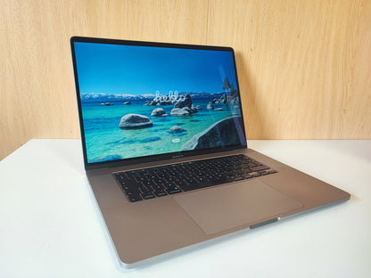 Apple MacBook Pro A2141 Ecrã 16" Retina i9 64GB Ram DDR4 1TB SSD AMD Radeon Pro 5500M macOS Tahoe Cinzento Sideral