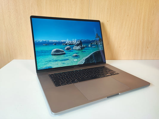 Apple MacBook Pro A2141 Ecrã 16" Retina i9 64GB Ram DDR4 1TB SSD AMD Radeon Pro 5500M macOS Tahoe Cinzento Sideral