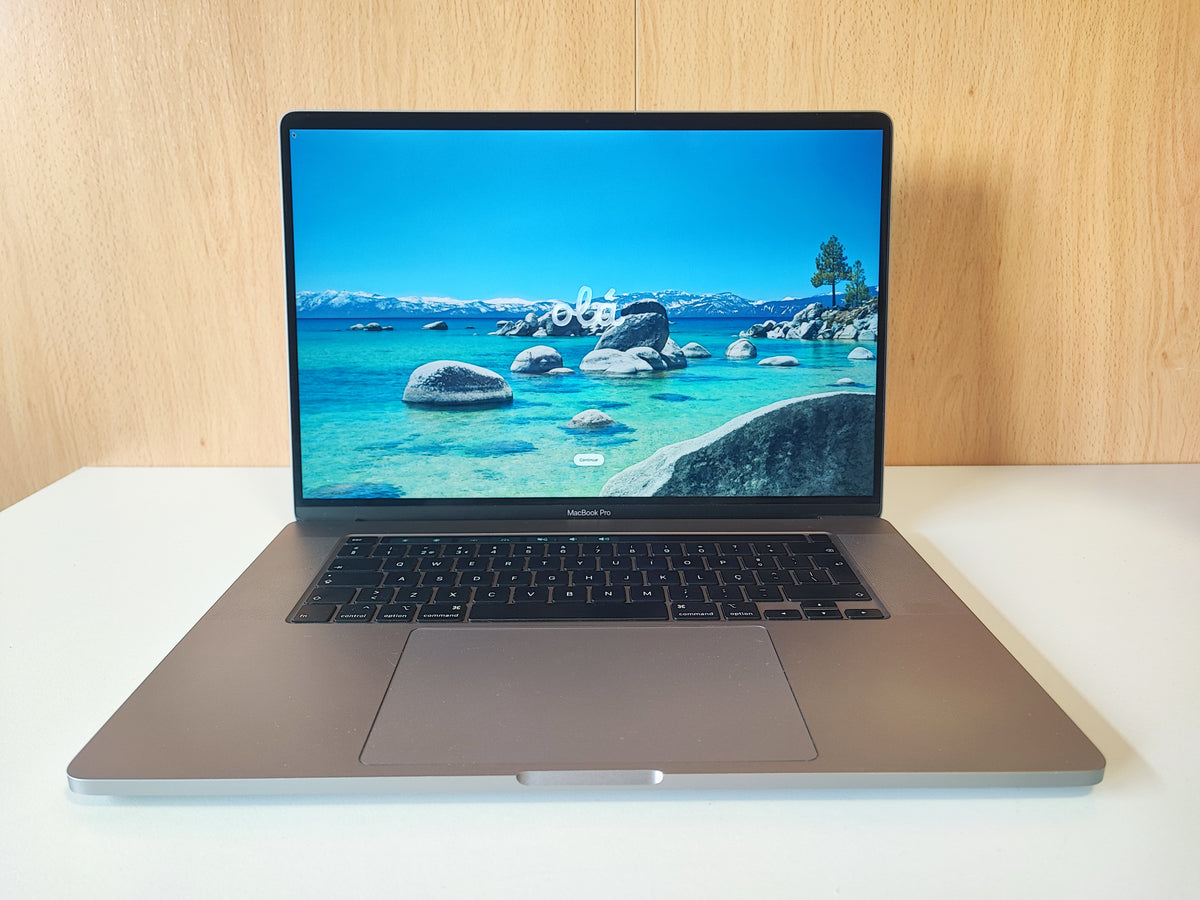 Apple MacBook Pro A2141 Ecrã 16" Retina i9 64GB Ram DDR4 1TB SSD AMD Radeon Pro 5500M macOS Tahoe Cinzento Sideral